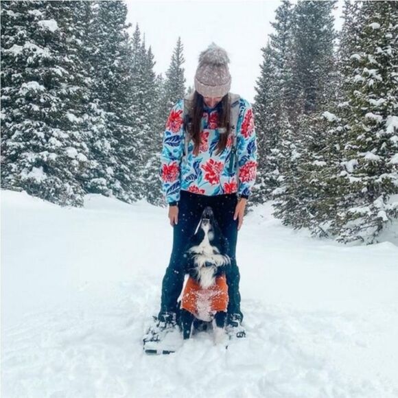 Patagonia Synchilla Manoa Floral Fleece Pullover Size Large - Picture 2 of 16